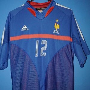 Thierry Henry France 2004 World Cup jersey